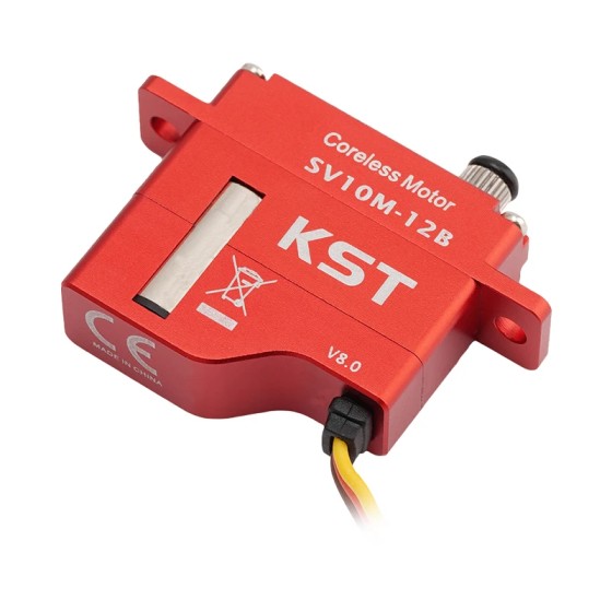 Hot Sales KST SV10M-12B Super High Voltage 9.0Kgf.cm 0.11sec/60. Coreless Wing for RC Gliders Industrial UAVs